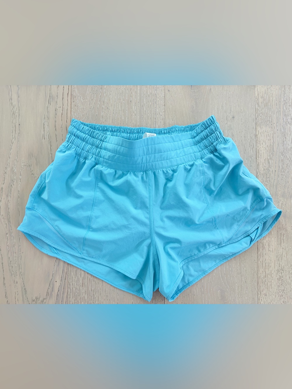 lululemon athletica Blue High Waist Hotty Hot Shorts 2.5” length